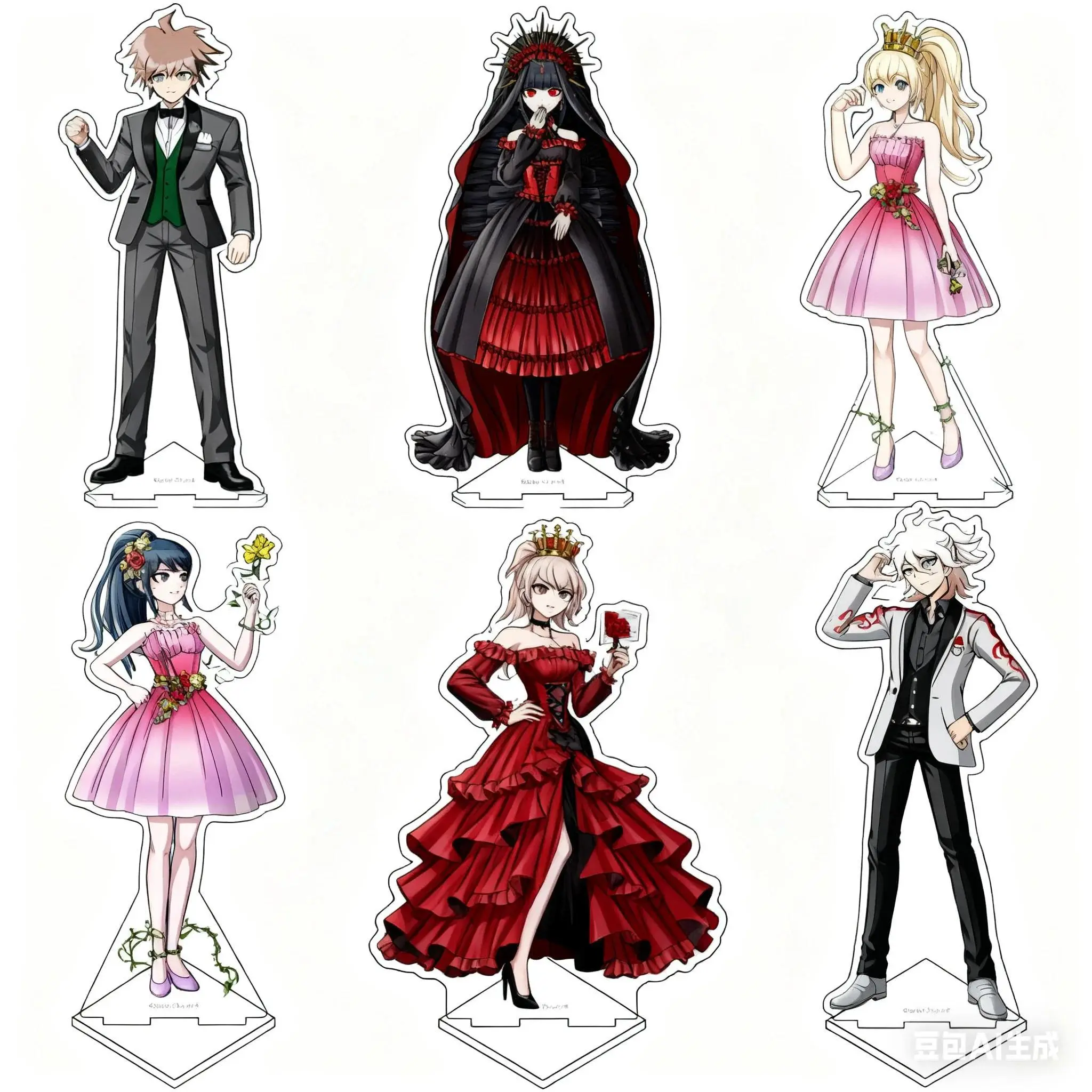 Game Anime Danganronpa Acrylic Stand Anime Model Figurine Double Coated Desk DecorationFigure 15CM