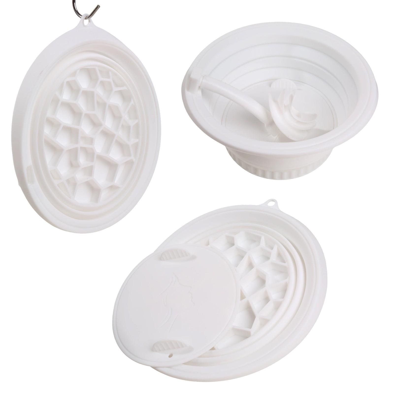 Foldable Ice Facial Wash Basin with Breathing Ice Bath Bowl, Portable Cooling Face Basin for Skincare, Ideal for Home Use,Suitable for women's gifts, holiday gift selection