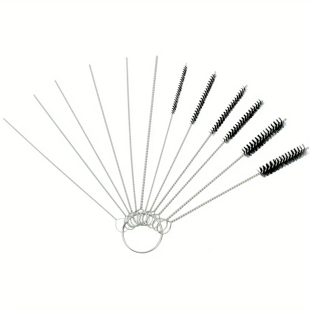 Multi-Functional Carburetor Cleaner Tool Kit with Versatile Brushes for Small Openings, Tubes, Pipes, Car Carburetors (Battery-Free)