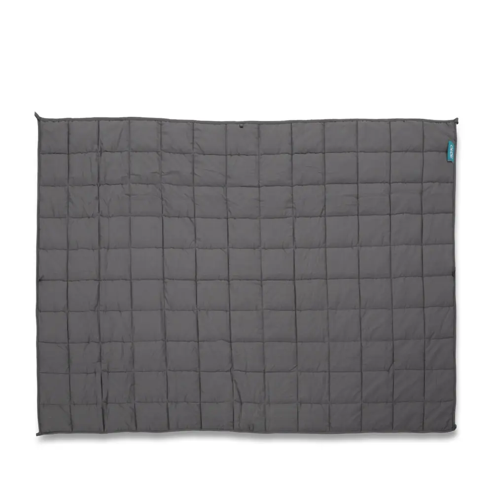 20lbs Weighted Blanket Queen Size, 205T Cotton Cover Heavy Duty Cooling Weighted Blanket for Adults, Premium Breathable Soft Fabric Anxiety Relief Blanket, Machine Washable Deep Sleep Blanket for Bedroom, Cozy Comforter for All Seasons