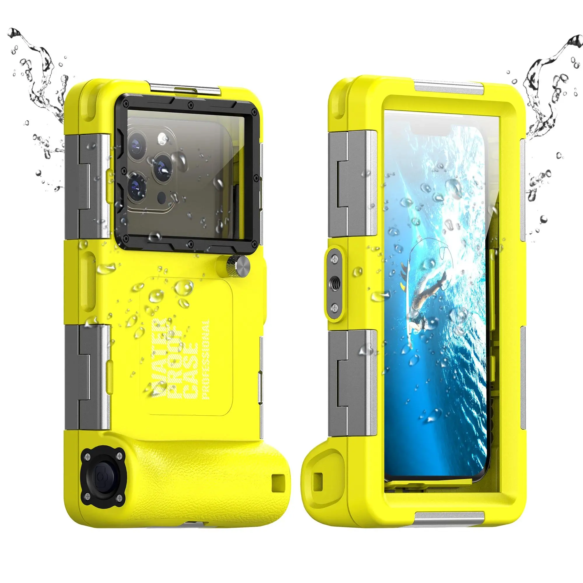 IP68  Cellphone Case - 6.9 Inch Universal Casing, 15m/50ft Depth Rating, Multi-Functional for Professional Diving Photography,   Phone  Accessories    gift shockproof hot seller
