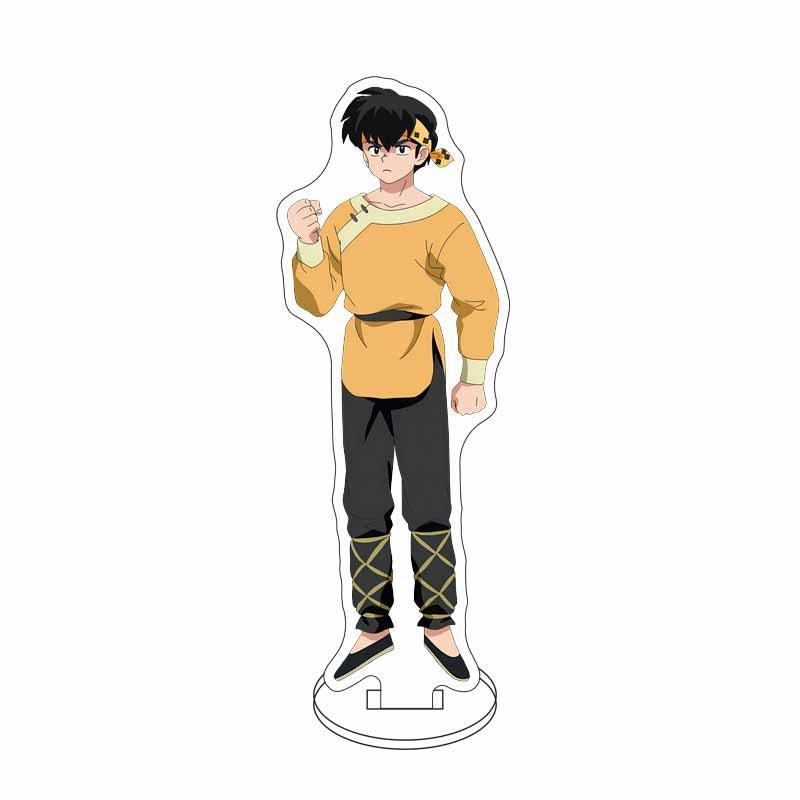 NEW 15CM Ranma 1/2 Acrylic Stand Figure Tendou Akane Hibiki Ryoga Anime Model Plate Standing Sign HOT Cartoon Doll Bedroom