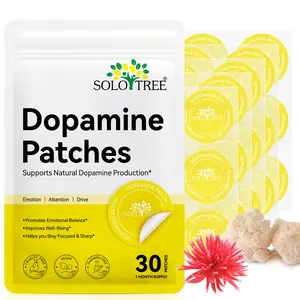 Dopamine Patches 30pcs, Boost Energy and Mood, Enhance Mental State, Natural Cotton Material, Ideal for Daily Use