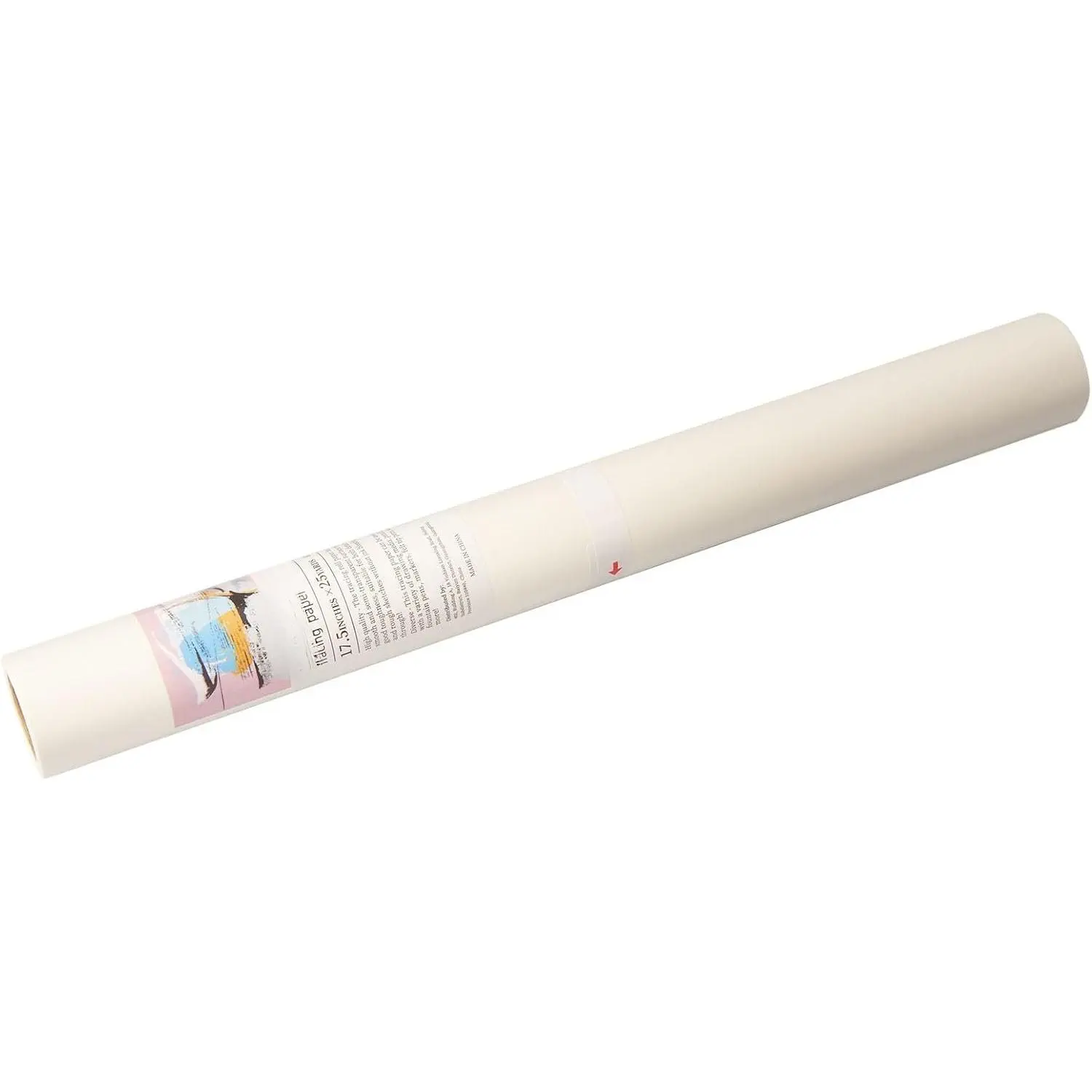 Tracing Paper Roll,17.5-inch x 25yard,White Translucent Vellum, Paper for Sewing, Drawing, Sketching,  Wrapping