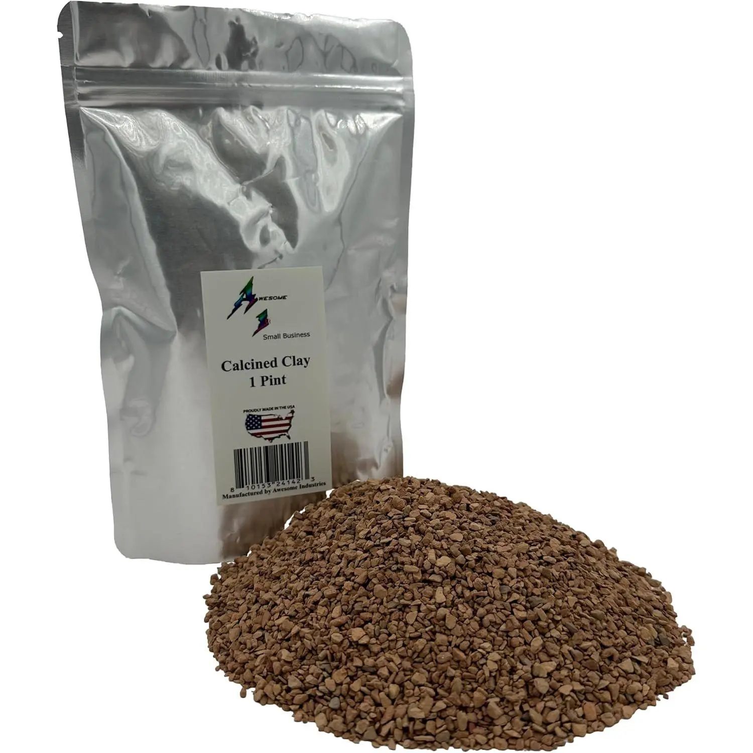 Calcined Clay for Bonsai 1 Pint 1/8" Succulent Cactus Indoor  Horticultural Soil Amendment Additive Regulates  High Porosity  Drainage and Aeration Like Akadama