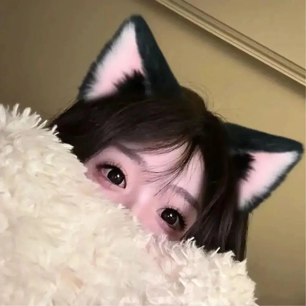 1PC Halloween Cat Ear Cosplay Headband For Women 2026 New Style Cute Hairband For Halloween Christmas Cosplay Party Costume