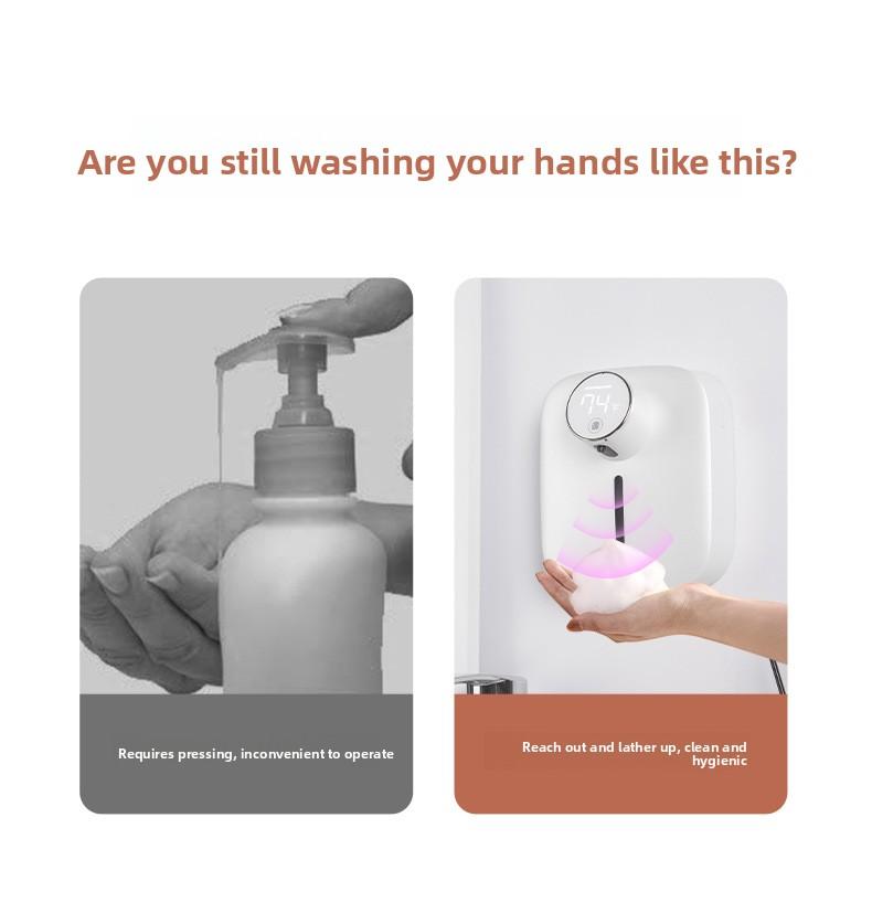 Automatic hand sanitizer machine, intelligent sensor hand sanitizer dispenser, household wall-mounted soap dispenser, foam hand washing machine