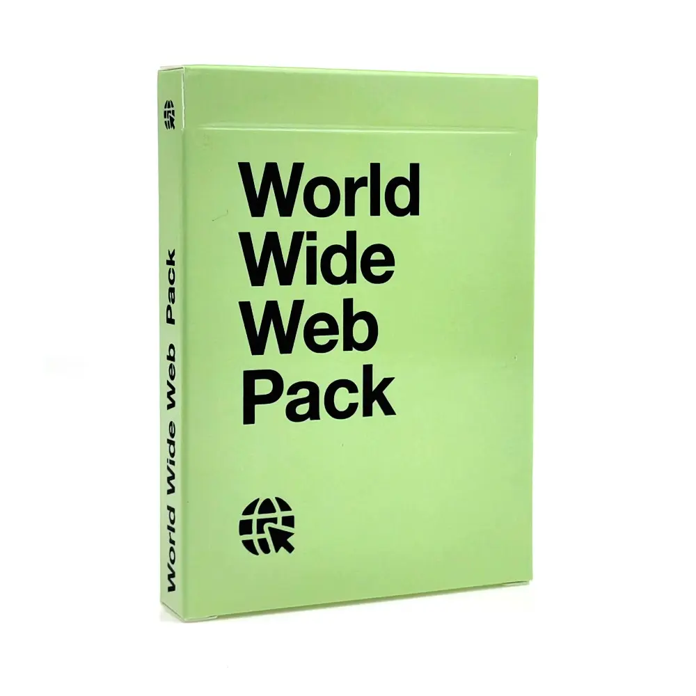 Cards Against Humanity World Wide Web Pack Mini Expansion Perfect for Family Gatherings & Entertainment