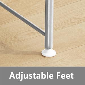 Sturdy 5-Tier Metal Shoe Rack Organizer for Closet Entryway Holds Up to 24 Pairs with Adjustable Feet & Heightened Bottom Design Easy Assembly Rust Resistant Finish