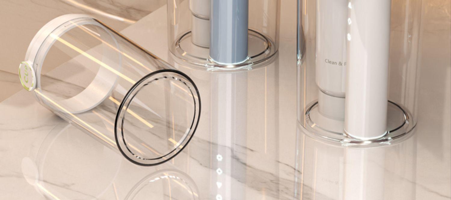 Portable Travel Toothbrush Cup Set for Couples Home Dormitory Use Compact Storage Toothbrush Holder with Drain Hole and Lid Ideal for Travel Camping