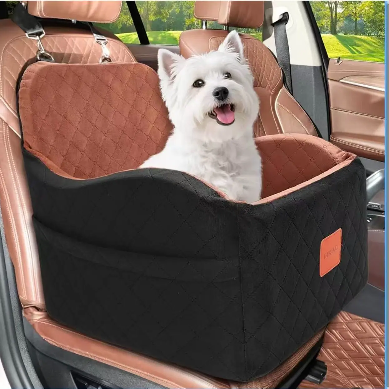 1 Piece Car Dog Seat for Small to Medium Dogs, Multi-Scene Use, All Seasons, Washable, Comfortable Pet Carrier