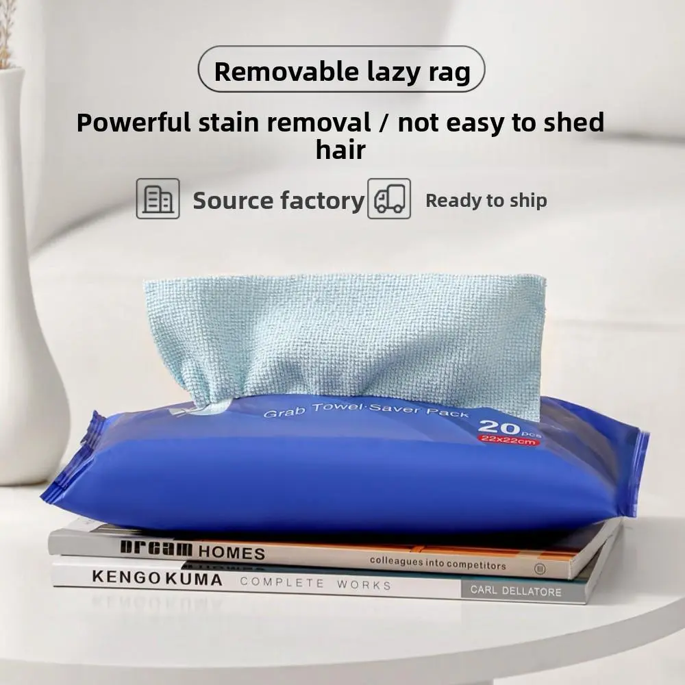 Absorbent Disposable Microfiber Cleaning Wipes in a Roll, Extractable Kitchen and Household Cleaning Cloths, Microfiber Towel, Kitchen Clean, Daily, Wipe Clean, No
