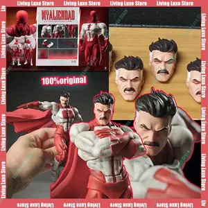 ZOOMRIG ZR-001 Omni-Man Anime Action Figures Invincible Figurine Mark Grayson Statue PVC Figures Model Joint Movable Toys Gifts