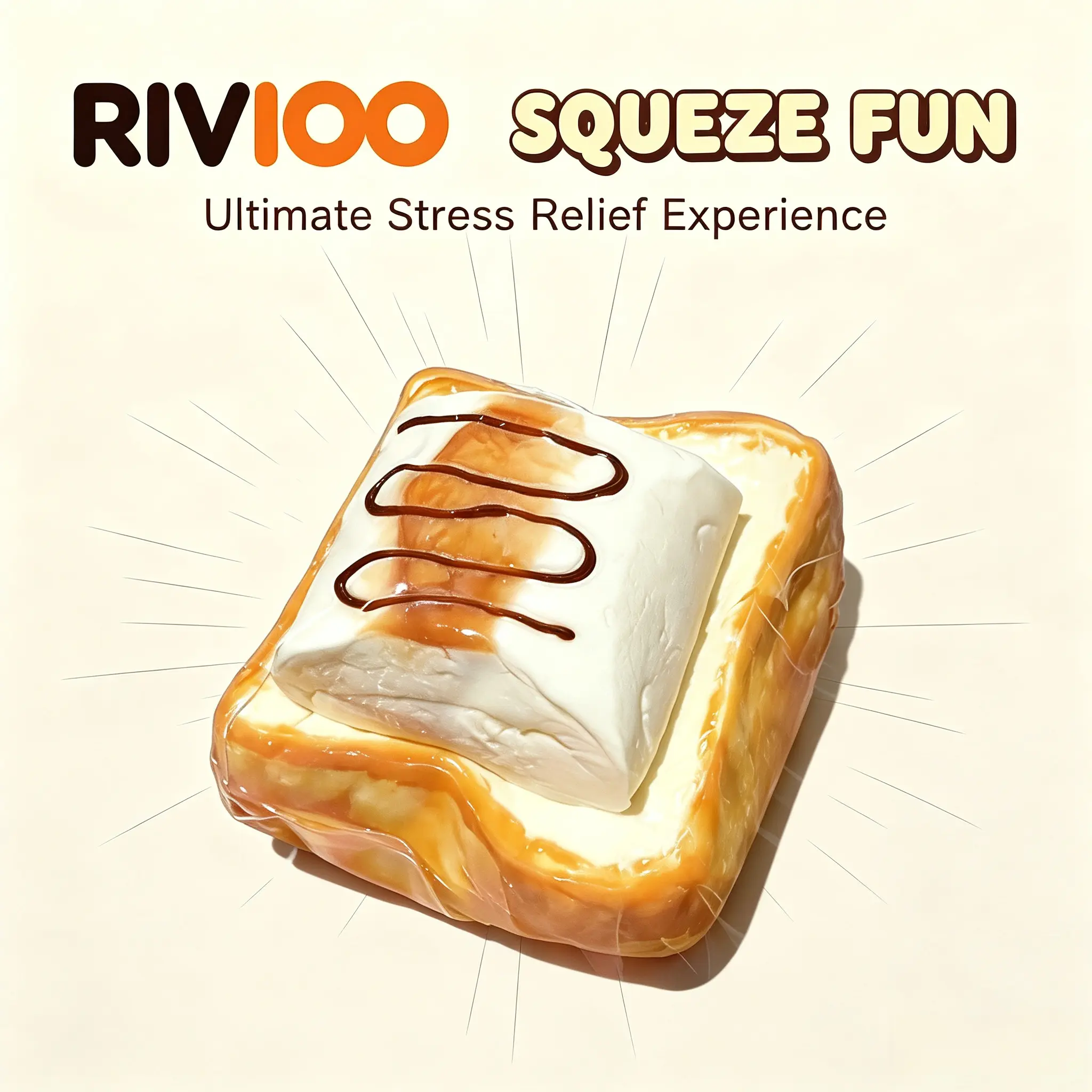 RIVIOO Silicone simulation food grade pinch music hot sale decompression pinch music toys