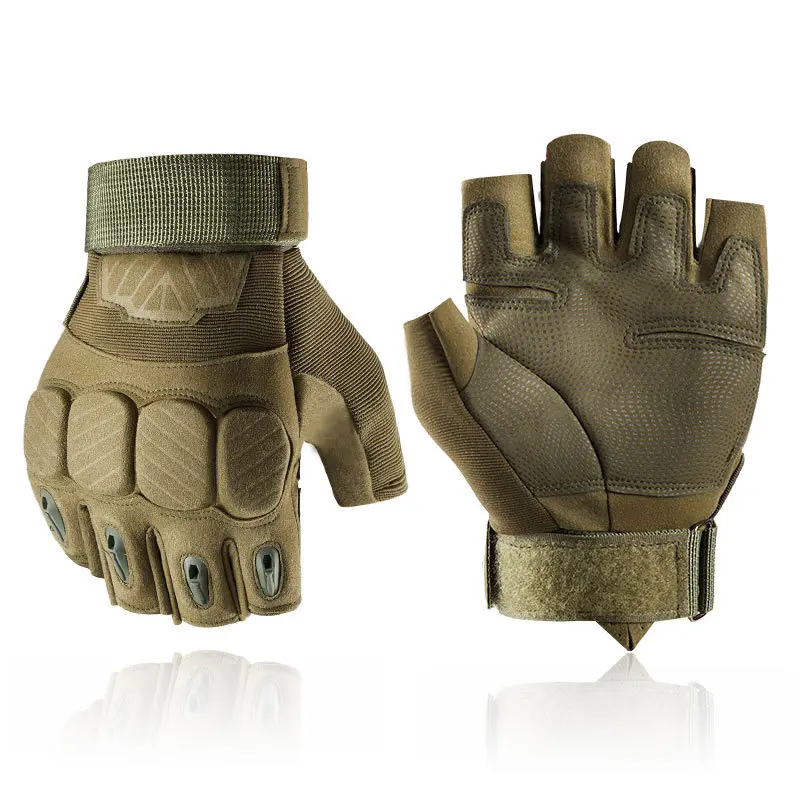 Tactical gloves for men Z916 half-finger mountaineering protective sports wear-resistant outdoor motorcycle special forces riding gloves for men