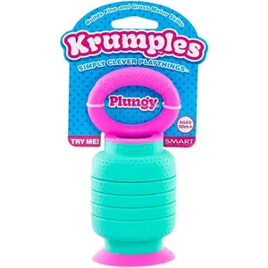Plungy Teal Sensory Suction Toy for Ages 10M+ BPA-Free Silicone Fidget Promotes Fine Motor Skills Dishwasher Safe Ideal Baby and Toddler Gift Fun for All Ages