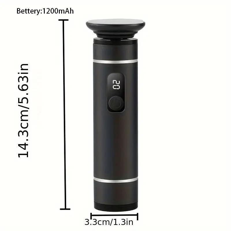 Electric Foot File, 1 Box Rechargeable Adjustable Speed Foot Callus Remover & Accessories, Wireless Cordless Professional Pedicure Tool for Heel Dead Skin and Calluses