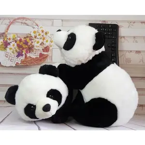 fillings toy , lovely prone panda soft plush toy birthday gift w5161
