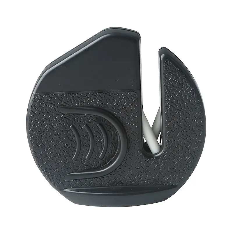 Kitchen Knife Sharpener Tool, Portable Manual Sharpener with Ceramic Rods for Easy Blade Maintenance