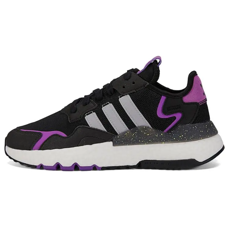 adidas Originals Nite Jogger Mesh Suede Running Shoes Comfortable Durable Low-Top Lifestyle Sneakers FX6903
