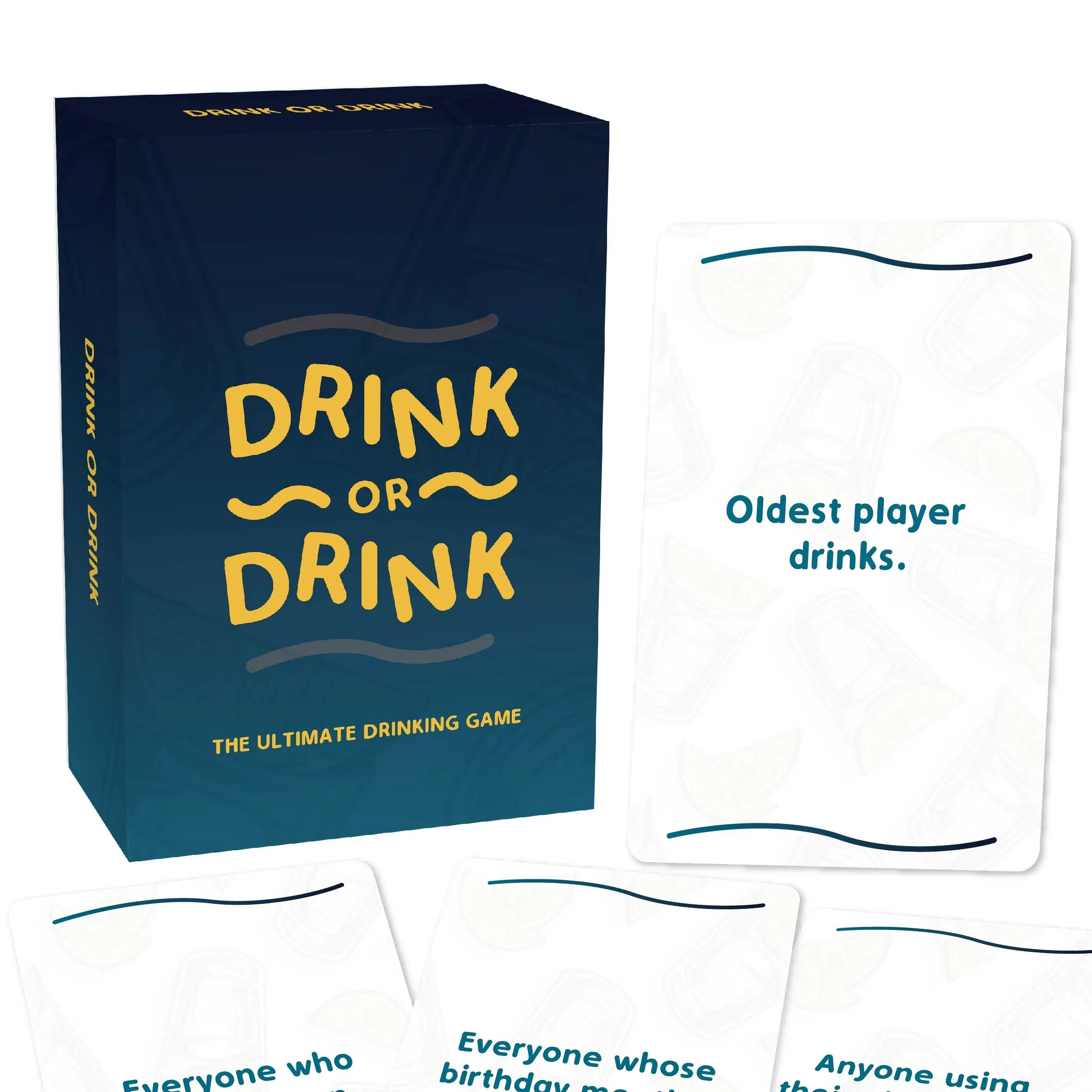 Drink or Drink the Ultimate Adult Drinking Card Game, Funny Group Party Tabletop Cards, Drinking Board Games, Fun for Friend Night Gatherings