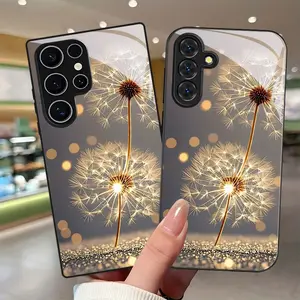 Dandelion starry sky spot print phone case, suitable for Samsung Galaxy A14 A15 A16 A23 A24 A25 A26 A32 A34 A35 A36 A52 A53 A54 A55 A56 S21/S22/S23/S24/S25/S26 FE/Plus/Ultra