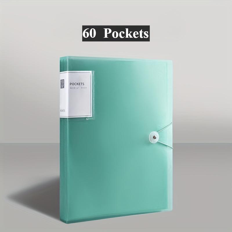 A4 Multi-Layer Transparent File Folder, Thick PP Material Durable Design, High Capacity Lightweight Design, Available in 6 Color Options for Stylish Organization