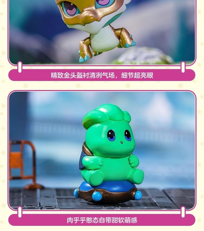 New Teamfight Tactics Blind Box Genuine Miniature Figurine Ornament Gift Toy Tft Anime Figures Little Legends Series Mystery Box