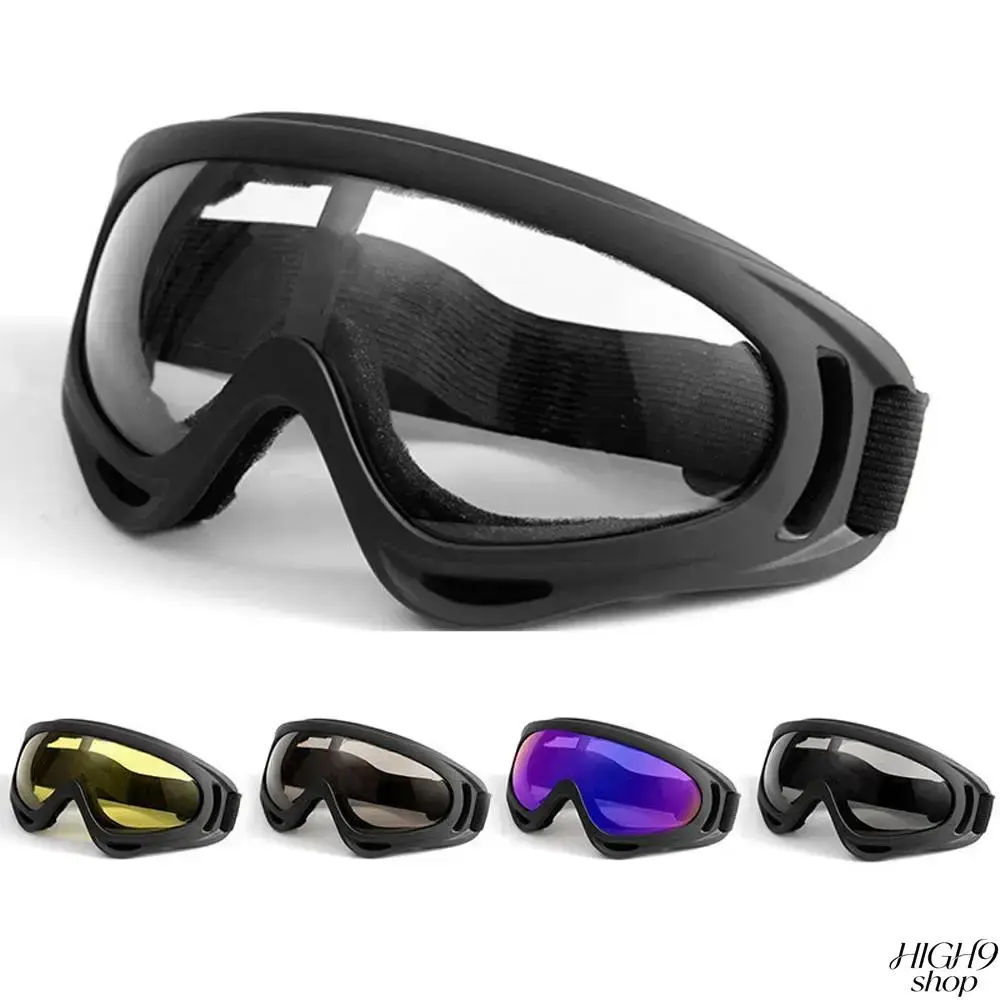 Men Multifunctional Sports Protective Goggles, Impact Resistant Wind Dust Proof Cycling Motorcycle Glasses, Explosion Resistant Tactical Style Eyewear for Skiing Outdoor Activities