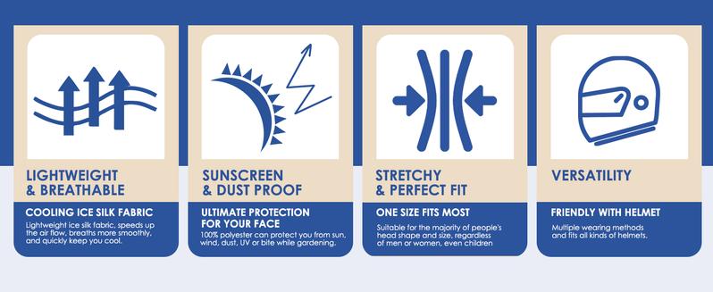 Balaclava Face Mask, Ski Mask for Men Women Football, Lightweight Sheisty, Ninja Shiesty Sun Hood UV Protector Cycling