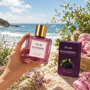 50ML Blackberry Women's Perfume, Long-Lasting Fresh Scent, Suitable for Hair & Body Spray, High-Quality Fruit Fragrance