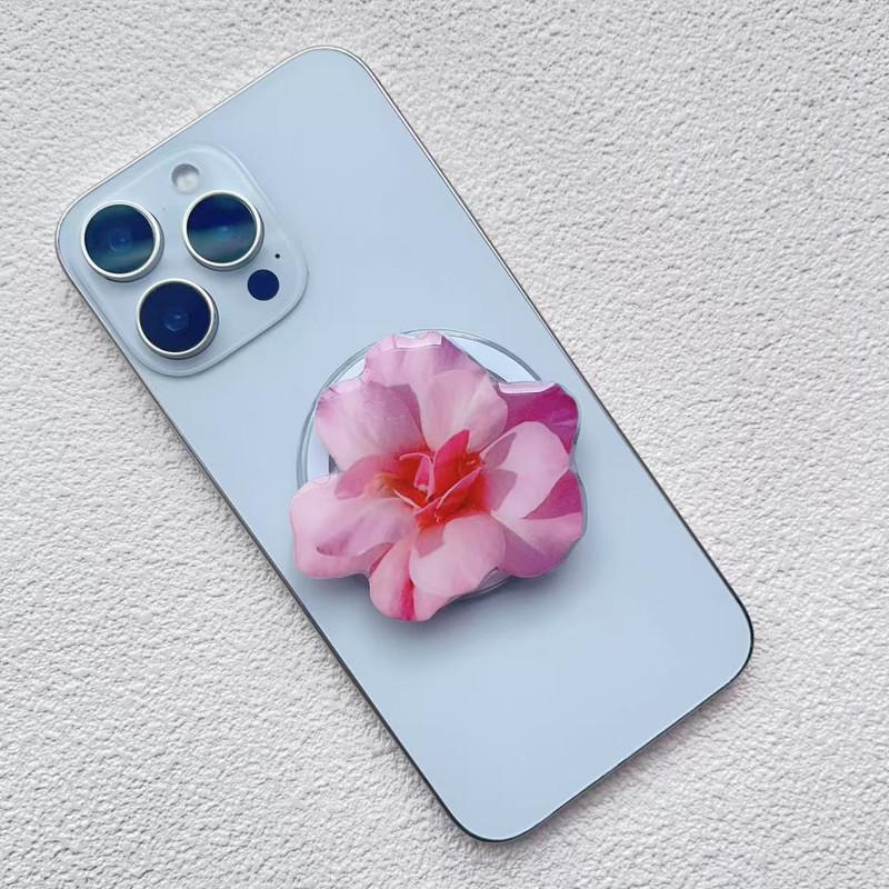 Orchid Acrylic Drop Glue  Phone Stand Desktop Folding Portable Huilan Phone Stand HN122