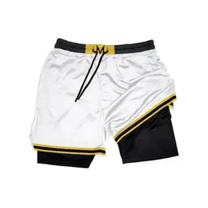 Majin Buu Performance Shorts Summer Double Layer Beach Pants Fitness Training Pant Sports