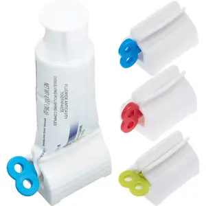 YS00020-1 roller tube toothpaste squeezer, toothpaste holder, bathroom rotary paste dispenser