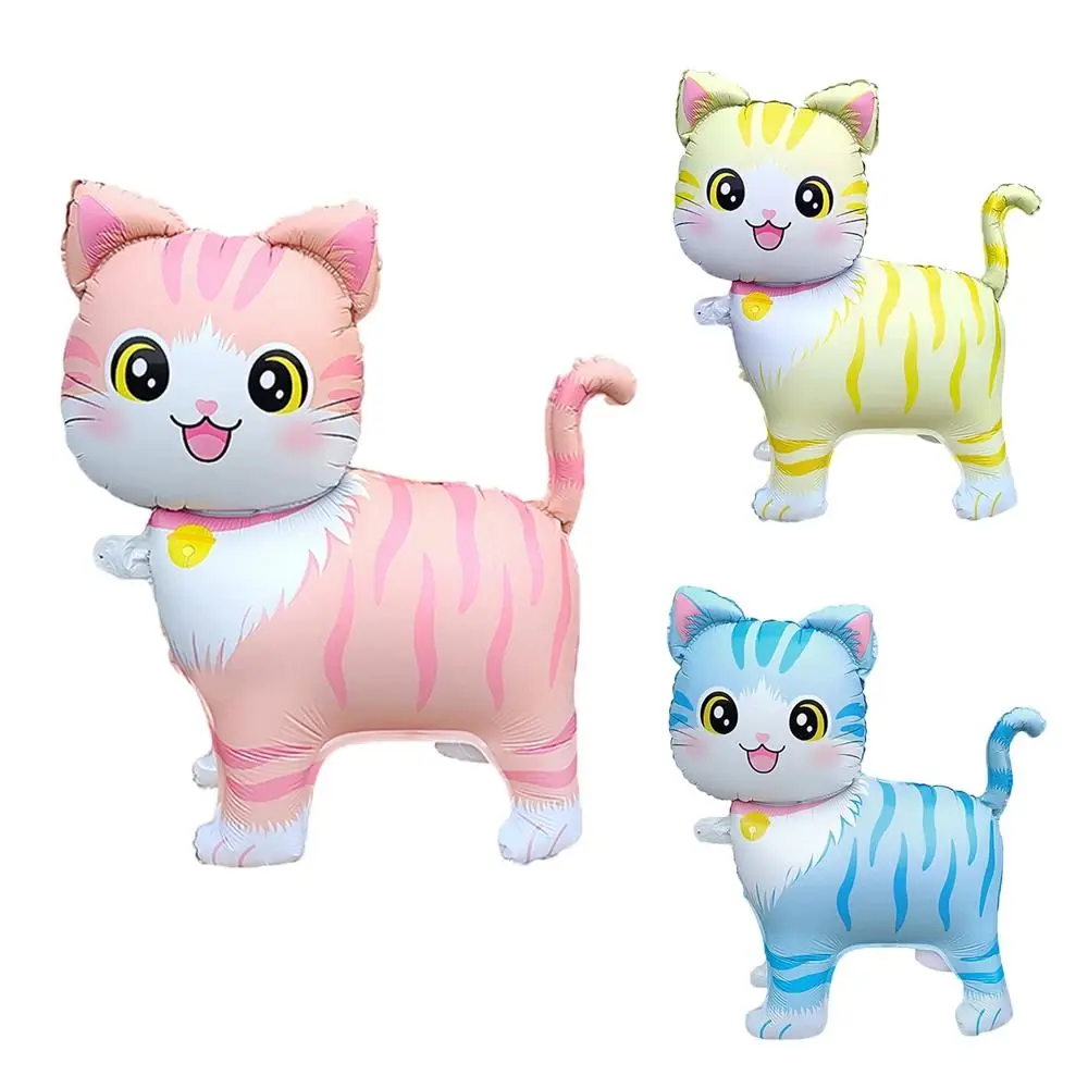 Cartoon Cat Shape Foil Balloon Animal Balloon Baby Shower Birthday Party Decoration Wedding Valentine's Day Helium Balloons