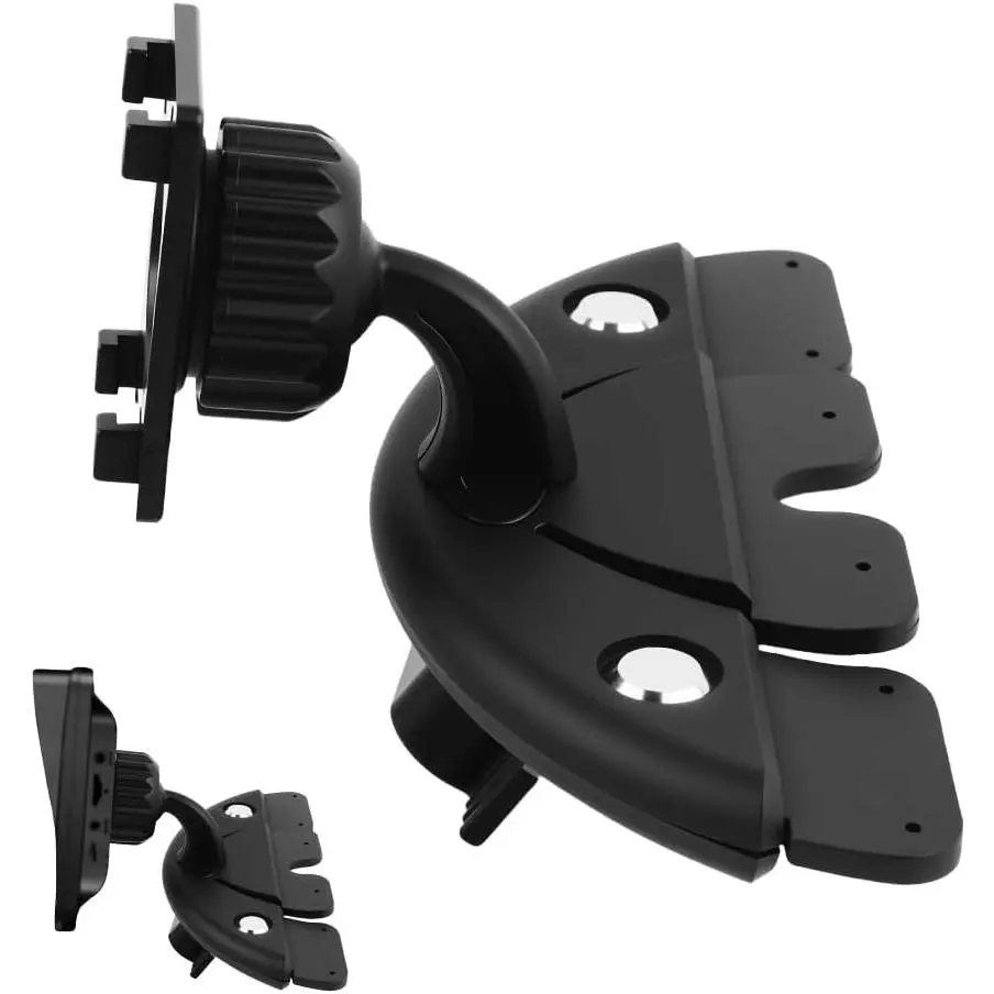 360° Rotatable CD Slot Mount for  Screen,Triangle Stabilizing Support  Screen Mount Holder, CD Mounts for Carplays Screens Dashcam GPS  Accessories