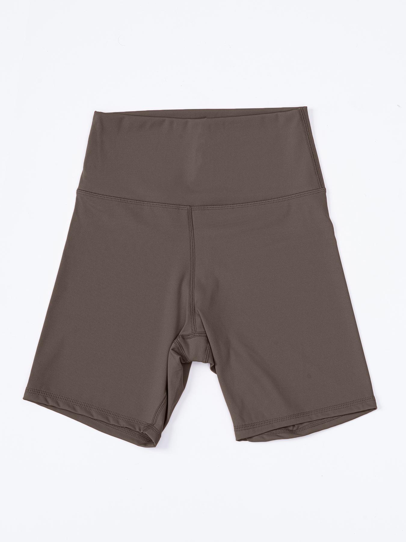 Two-Piece Set Women's Graphic Round Neck Tee & High Waist Shorts Tracksuit Set, Sporty High Stretch Crew Neck Short Sleeve T-shirt & Wide Waistband Skinny Shorts, Ladies Sportswear for Indoor Outdoor Wear