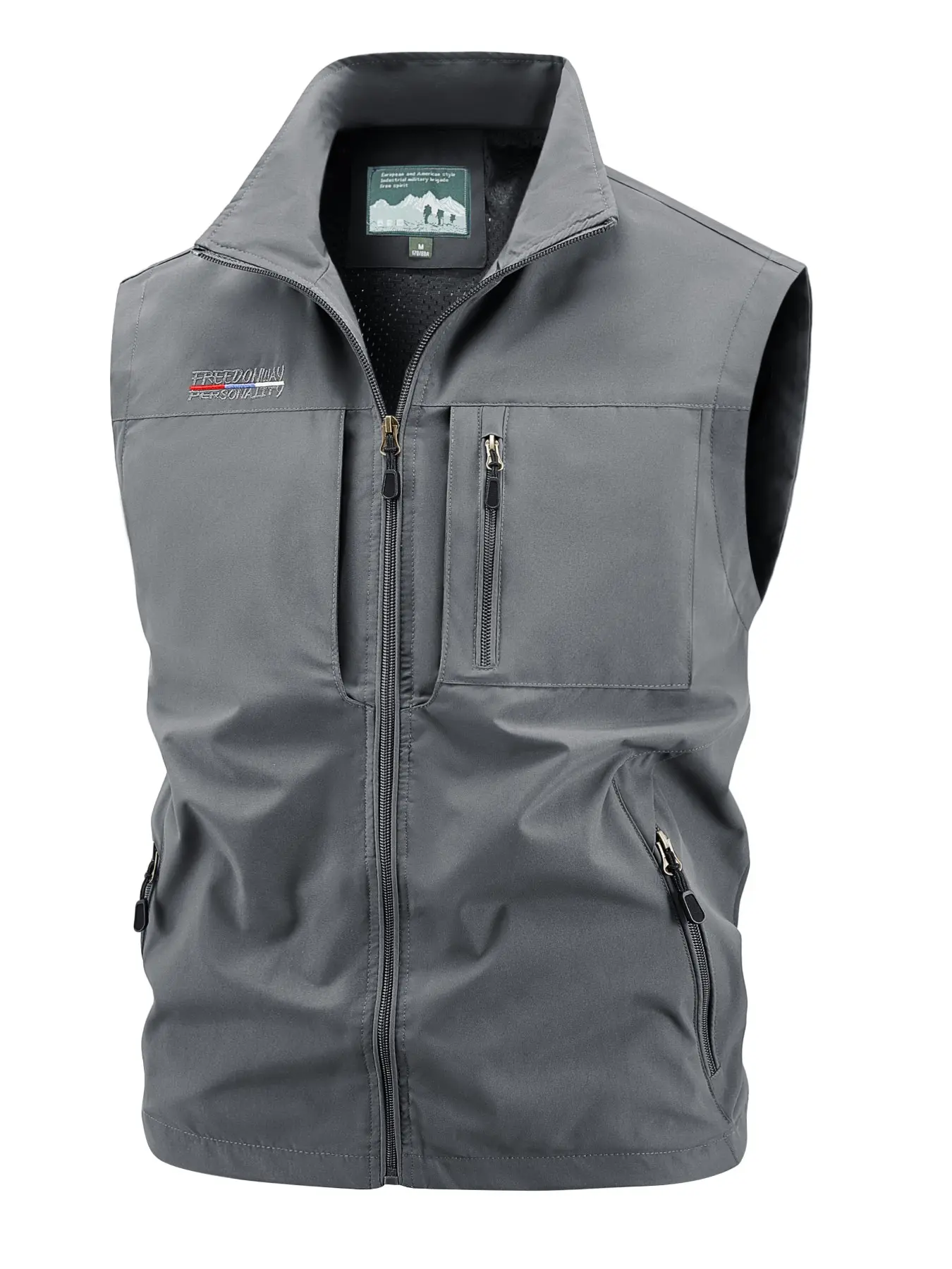 Men's Fishing Vest for All Seasons, Outdoor Hiking Camping Tactical Vest, Multi-Functional Summer Workwear Photography Vest