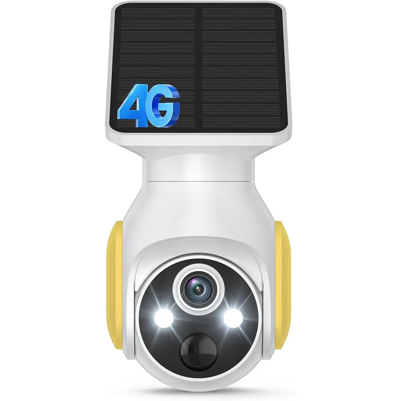1080p Wireless Solar-Powered Security Bullet Camera, AI Human Detection, 2-Way Audio, Color Night Vision, Remote Monitoring, Cloud Storage (Sold Separately), Indoor/Outdoor Surveillance Cam