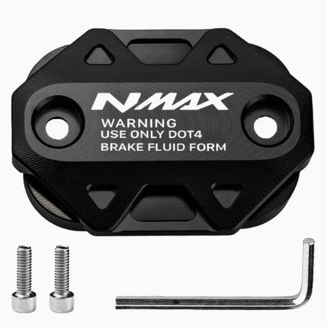 1pc Motorcycle Front Brake Oil Pot Cover With Pump Cover Suitable For Yamaha Nmax 155 2020-2026 Motorcycle Handle Accessories