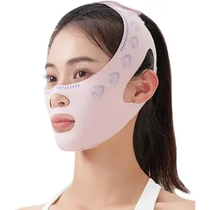 Grey V-shaped Reusable Female Facial Bandage