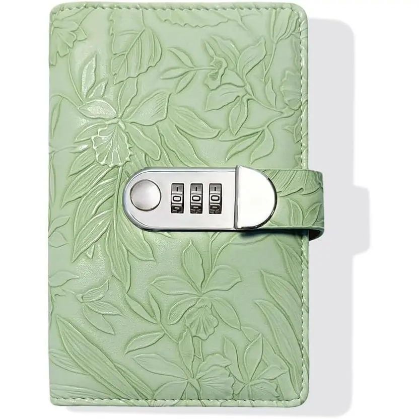 100 Envelope ,Savings Challenges Book with Envelopes,  Saving Binder Successfully  Your Savings Goals (Green-B)