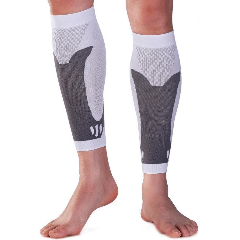 Compression Calf Guards for Running, Shin Splint & Varicose Veins Relief, Elastic Leg Support Sleeves for Men Women Multiple Colors