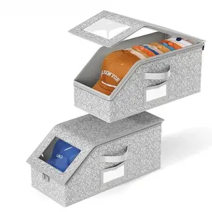 RFID-Blocking Card Sleeves, 5 Counts Anti-Theft NFC-Shielded ID and Credit Card Protectors, Business Card Holder for Home Office, Desk Organizer