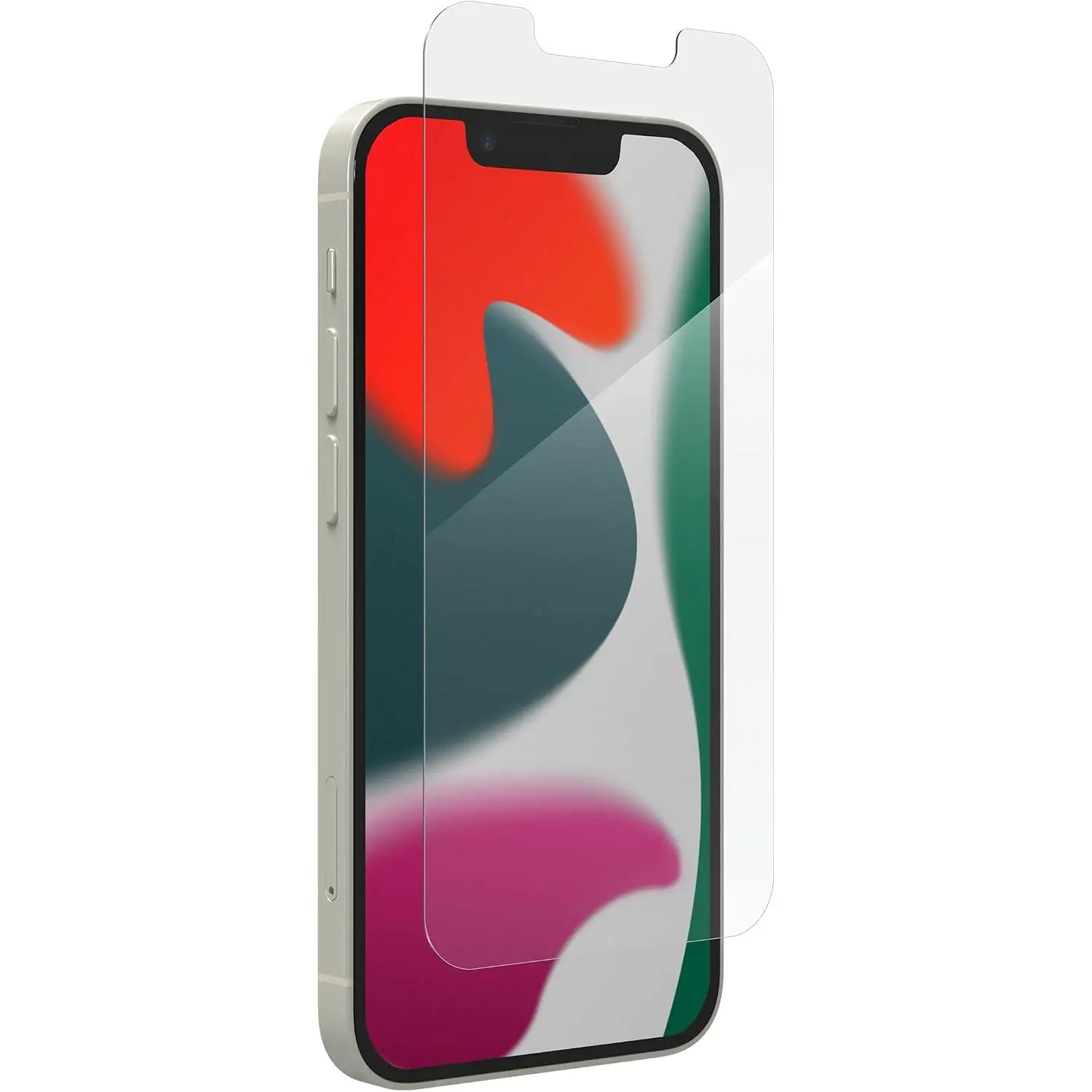Tempered Glass Screen Protector for iPhone 13 Mini Smartphone - InvisibleShield, Shockproof, Protective Scratch Resistance, Mobile Phone Accessories