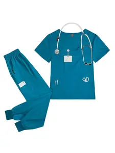 Men's Novelty Clothing Sets Cosplay Suit Exquisite Performance Multi-color Beauty Salon Uniform Suit men's Fashion Leisure Sports Suit Multi-functional Short-sleeved Trousers Two-piece Set