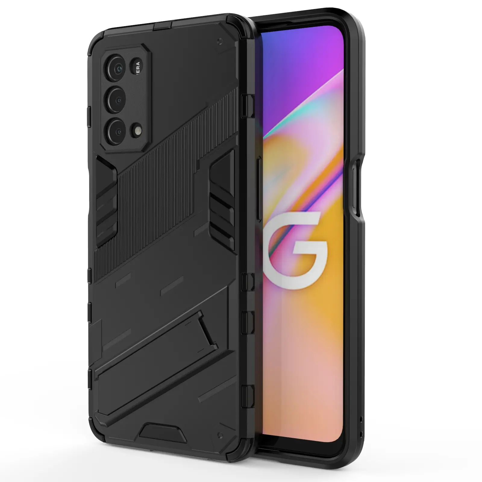 Case for OnePlus Nord N200 5G Hard Shell, Durable Anti-Scratch, Precise Cutouts, Shockproof, Non-Slip Stand, Military Grade Protection for OnePlus Nord N200 5G Case