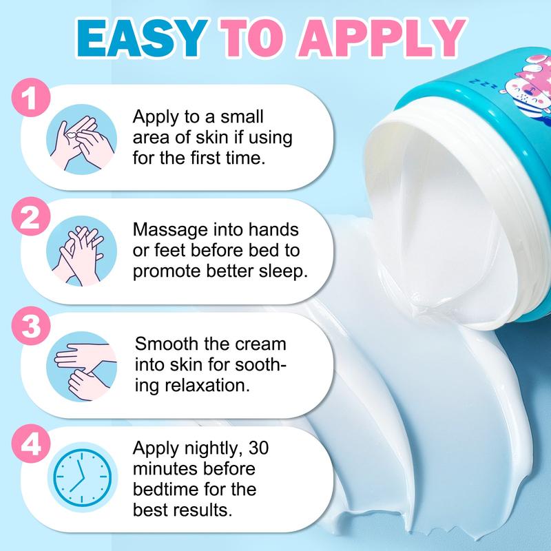 Aliver Children Baby Sleep Aid Magnesium Lotion, Natural Ingredients, Lavender Essential Oil, Shea Butter, Multiple Vitamins, Relaxing Formula