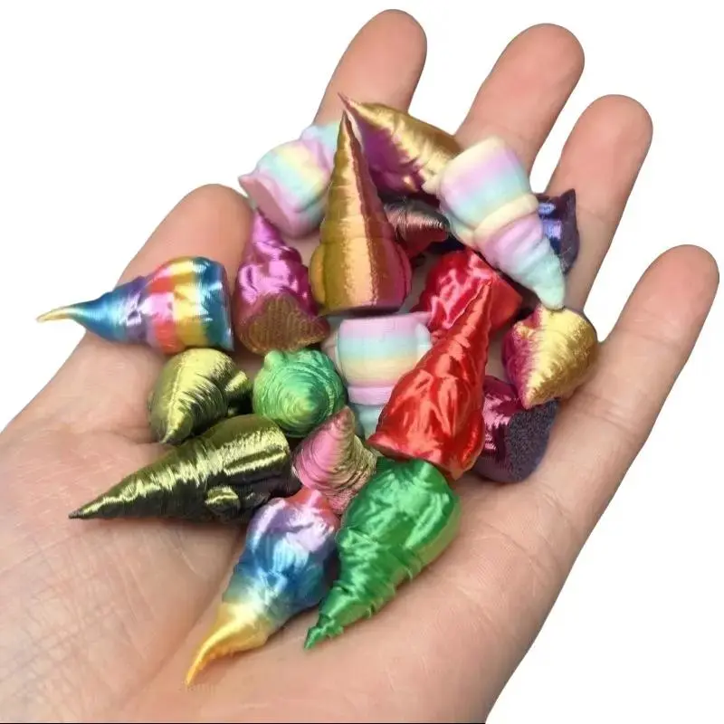100pcs Mini Dwarf Figurines Bulk Pack, Whimsical Printed Statues for All Seasons Outdoor Garden Decor, Vibrant Birthday Party Favors, Decorative, Birthday Gifts, Bulk Mini Gifts