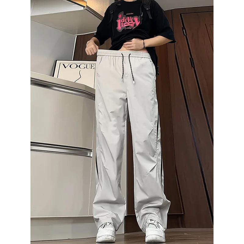 Kyn Apparel Quick-drying Jacket Men's Autumn Spliced   mesh Breathable Pants American Paratrooper Overalls